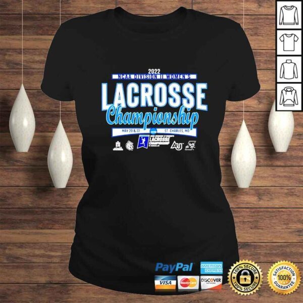 2022 NCAA Division II Womens Lacrosse Final Championship shirt - Image 3