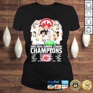 ClassicLadies 2022 uefa europa league champions signatures shirt