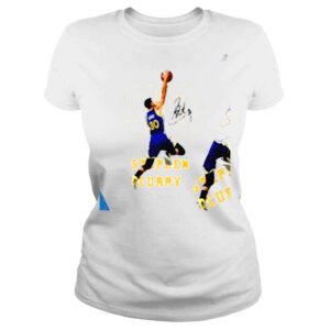 ClassicLadies 30 Stephen Curry Golden State Warriors Dunk signature shirt