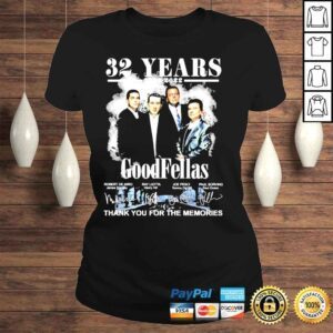 ClassicLadies 32 years 1990 2022 goodfellas thank you for the memories shirt