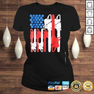 ClassicLadies 4th of july arboris tree climber dad chainsaw shirt