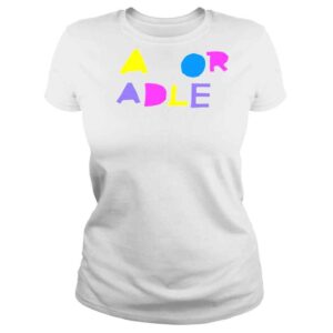 ClassicLadies A for Adley BFF Rainbow shirt