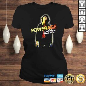 ClassicLadies ACDC Powerage Rock Album Tshirt