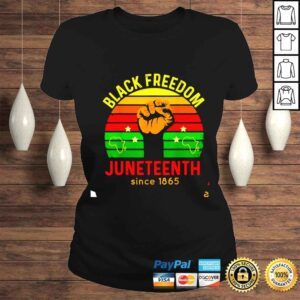 ClassicLadies African American Happy Juneteenth African art Black History shirt