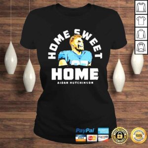 ClassicLadies Aidan Hutchinson Detroit Home Sweet Home shirt