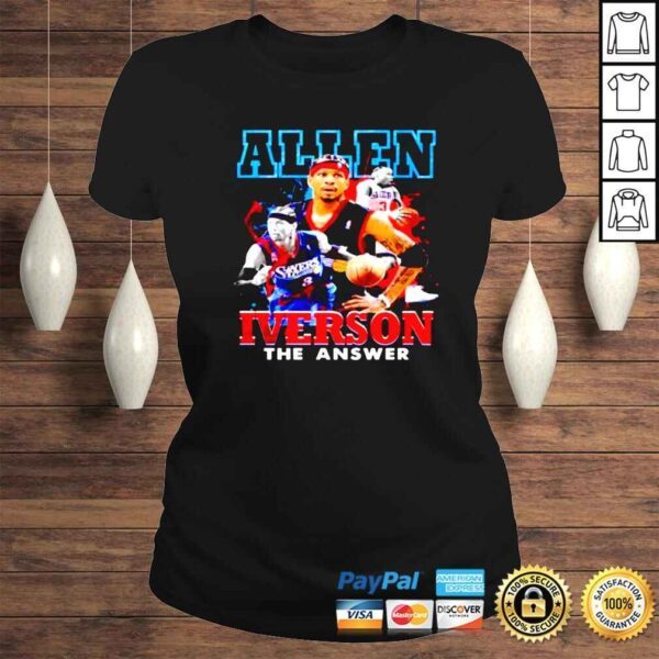 Allen Iverson the answer shirt - Image 3