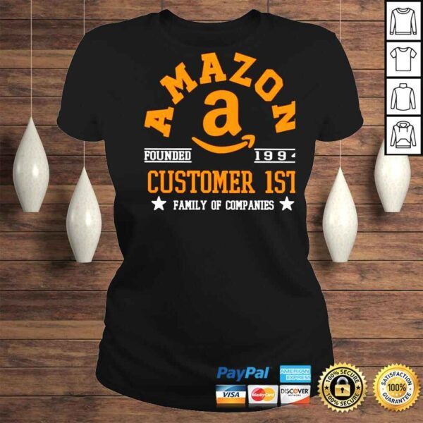 Amazon Customer 1st family of companies shirt - Image 3