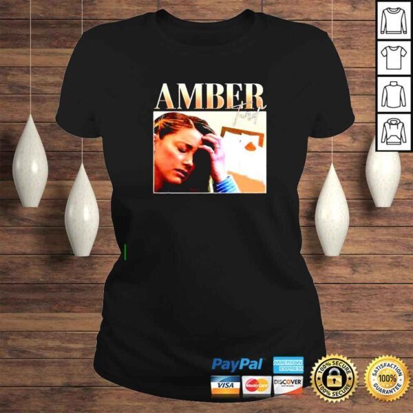 Amber Turd Amber Heard vintage bootleg 90s shirt - Image 3