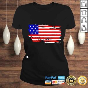 ClassicLadies America Patriotic Flag Happy 4th Of July USA Independence shirt