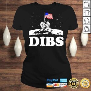 ClassicLadies American Dibs On The Moon TShirt