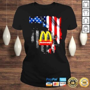 ClassicLadies American Flag Mcdonalds 2022 shirt