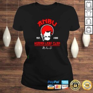 ClassicLadies Anbu hidden leaf clan 1999 shirt