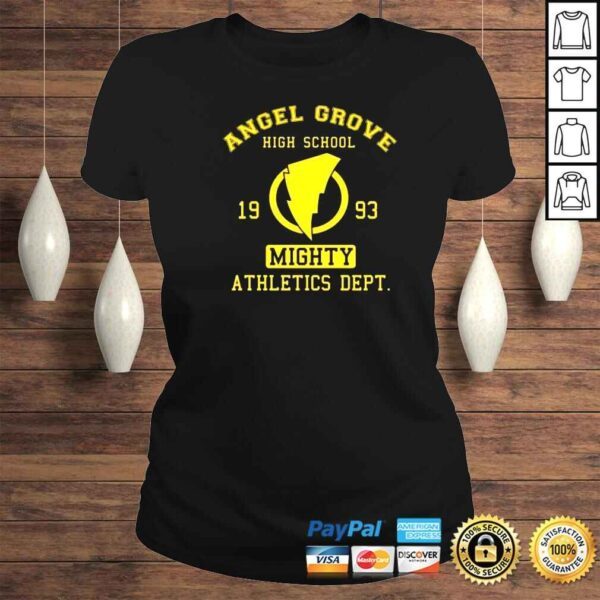 Angel Grove High Mighty Athletics Dept Shirt - Image 3