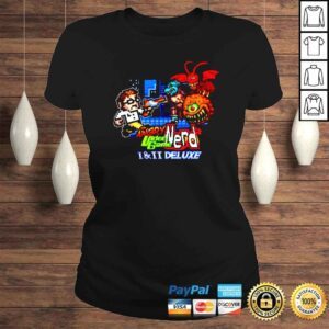 ClassicLadies Angry Video Game Nerd 1 and 2 Deluxe shirt