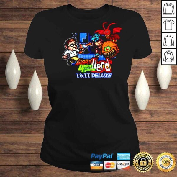 Angry Video Game Nerd 12 Deluxe Shirt - Image 3