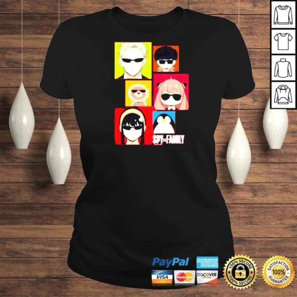 Anime Spy X Family Sunglasses Shirt - Image 3