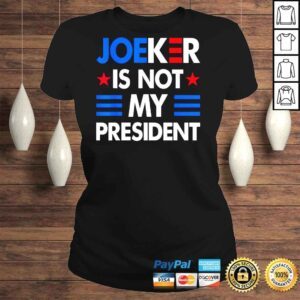 ClassicLadies Anti Biden Pro Trump Republican Biden Is Not My President TShirt