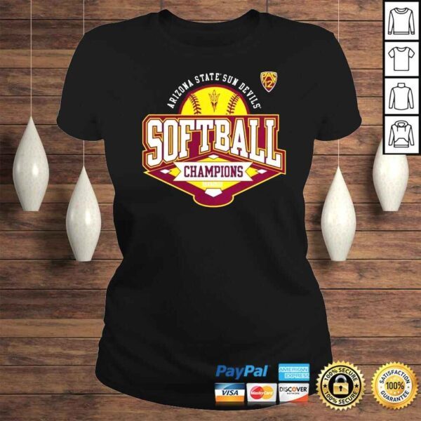 Arizona State Sun Devils Softball Champions 2022 shirt - Image 3