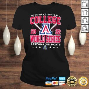 ClassicLadies Arizona Wildcats D1 Softball Womens College World Series shirt