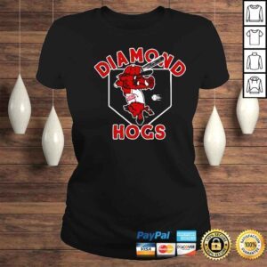 ClassicLadies Arkansas Razorback Diamond Hogs shirt