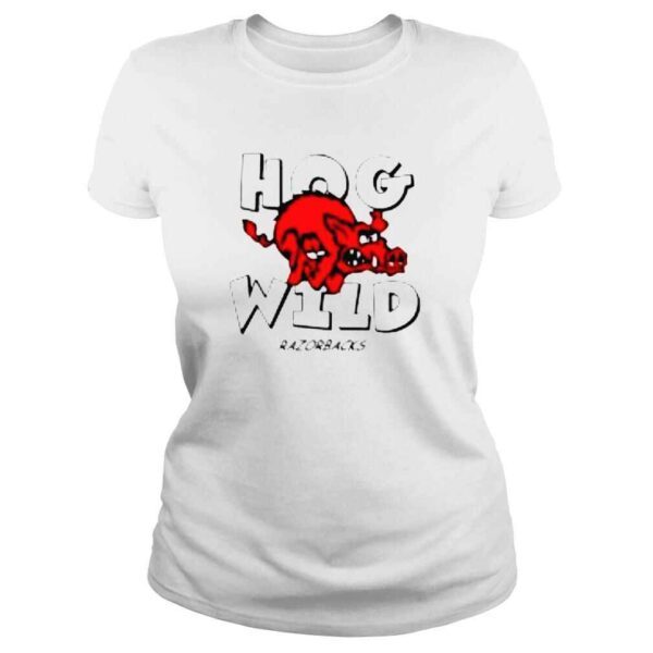 Arkansas Razorbacks hog wild shirt - Image 3