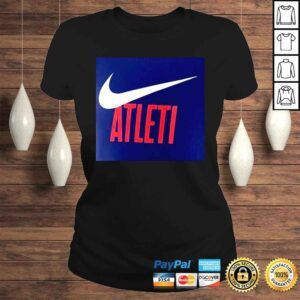 ClassicLadies Atletico de Madrid Nike Swoosh Navy Shirt