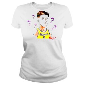 ClassicLadies Austin Reaves Los Angeles Lakers cartoon signature 2022 T shirt