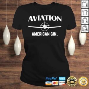 ClassicLadies Aviation American Gin Flight Shirt