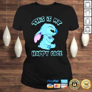 ClassicLadies Baby Yoda this is my happy face shirt