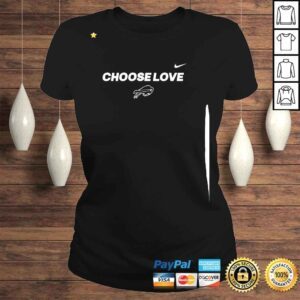 ClassicLadies Bandits Buffalo Choose Love Shirt