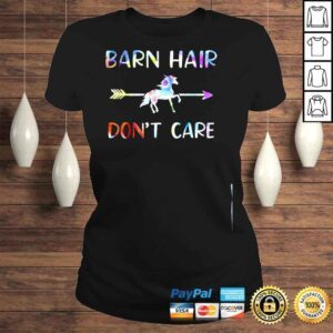 ClassicLadies Barn hair dont care rancher horse riding horseman cowgirl shirt