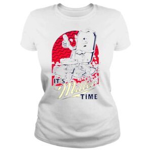 ClassicLadies Barstool Chicago Its Miller Time Shirt