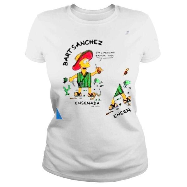 Bart Sanchez Cancun Mexico cartoon shirt - Image 3