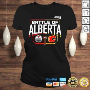 ClassicLadies Battle Of Alberta Edmonton Oilers vs Calgary Flames Shirt