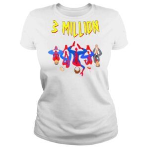 ClassicLadies Baylen Levine 3 Million Subscribers TShirt