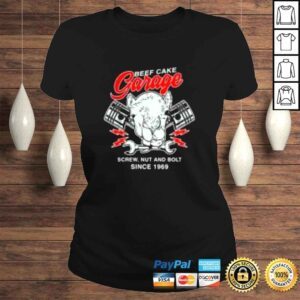 ClassicLadies Beefcake Garage screw nut and bolt since 1969 shirt