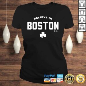 ClassicLadies Believe in Boston sullys brand trevor story red sox shirt