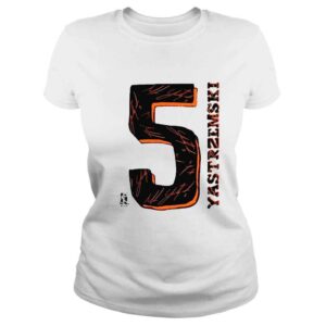 ClassicLadies Benlikesgiants san francisco giants mike yastrzemskI stacked shirt