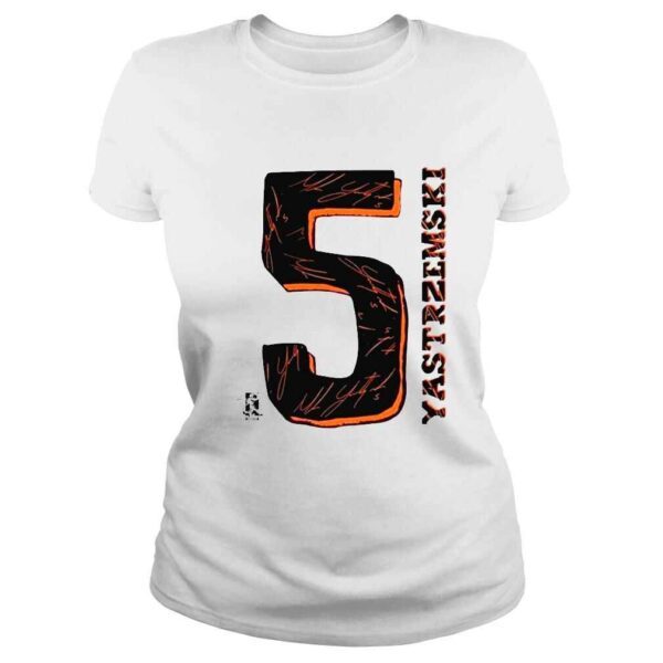 Benlikesgiants san francisco giants mike yastrzemskI stacked shirt - Image 3