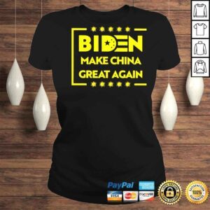 ClassicLadies Biden make China great again unisex Tshirt