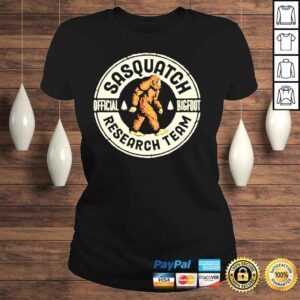 ClassicLadies Bigfoot sasquatch research team 2024 shirt