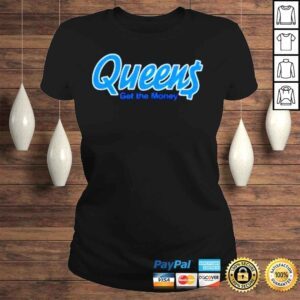 ClassicLadies Bill De Blasio Wearing Queens Get The Money Shirt