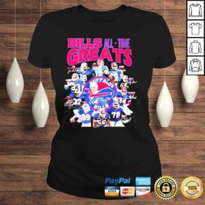 ClassicLadies Bills all time greats team player Buffalo Bills shirt