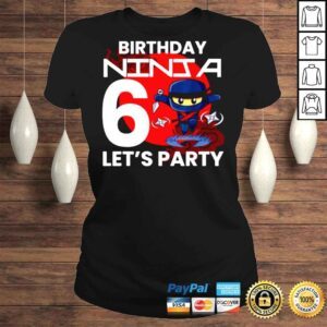 ClassicLadies Birthday Ninja Ninjas Karate WarriorShirt Shirt