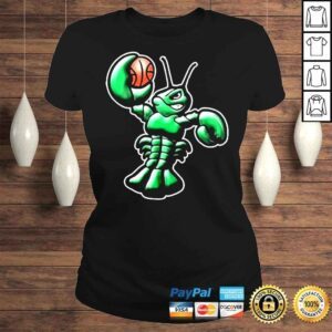 ClassicLadies Black Maine celtics midnight mascot shirt