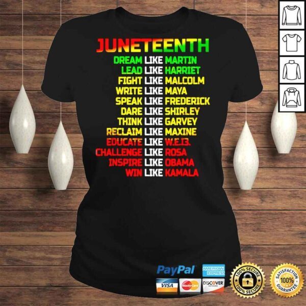 Black Women Freeish Since 1865 Party Decorations Juneteenth T Shirt - Image 3