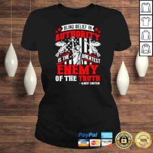 ClassicLadies Blind Belief In Authority shirt