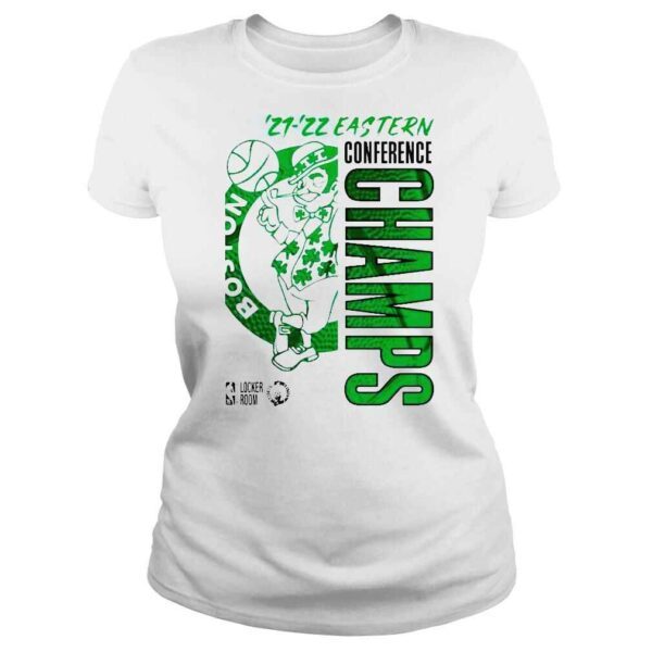 Boston Celtics 20212022 Eastern Conference Champs tshirt - Image 3