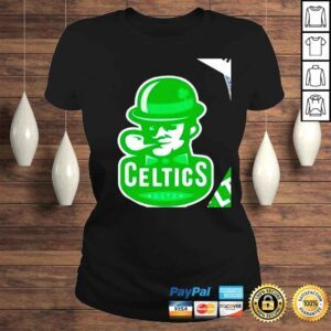 ClassicLadies Boston Celtics Leprechaun logo shirt