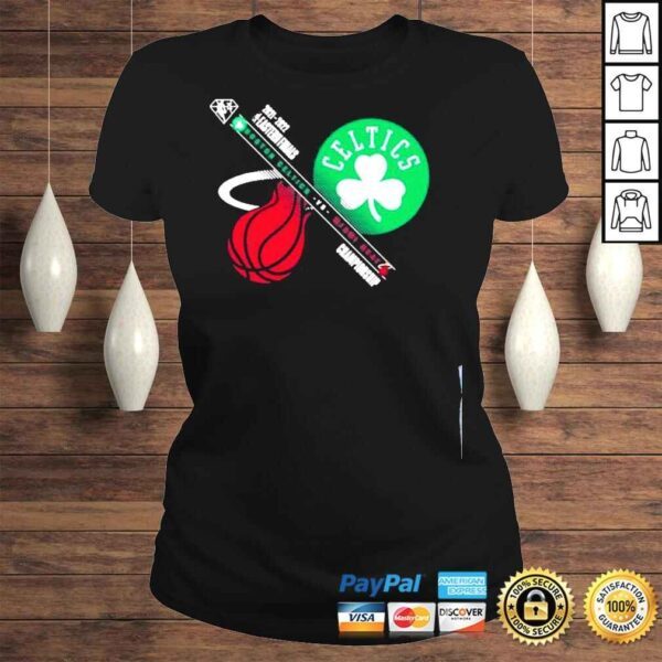 Boston Celtics Miami Heat 2022 Shirt - Image 3